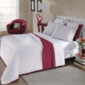 Imagem do produto -Jogo de Cama Castor Sophie Bordeaux
