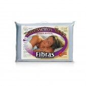 Imagem do produto -Travesseiro Castor Sleep Fibras - 40% Algodão 60% Poliéster