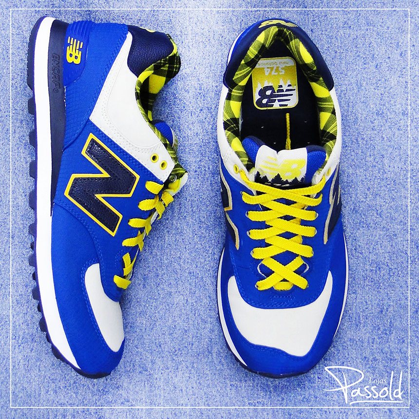 new balance 574 azul e amarelo new balance 574 azul e amarelo