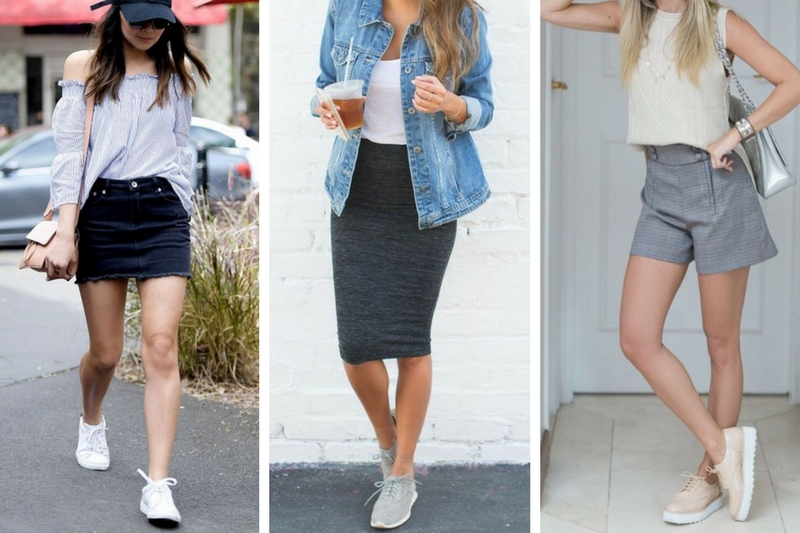 tenis combina com tudo