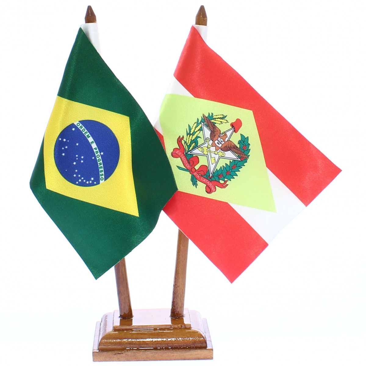 Brasil + Estados Brasil e Santa Catarina | Bandeira Shop