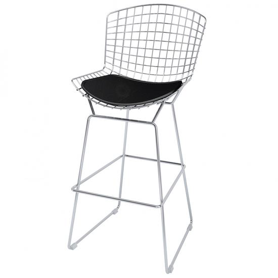 Banqueta bertoia 70cm cromada elare {brv móveis}, {móveis ...