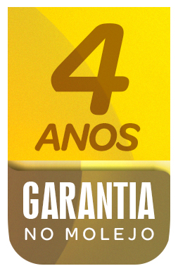 Garantia 4 anos molejo