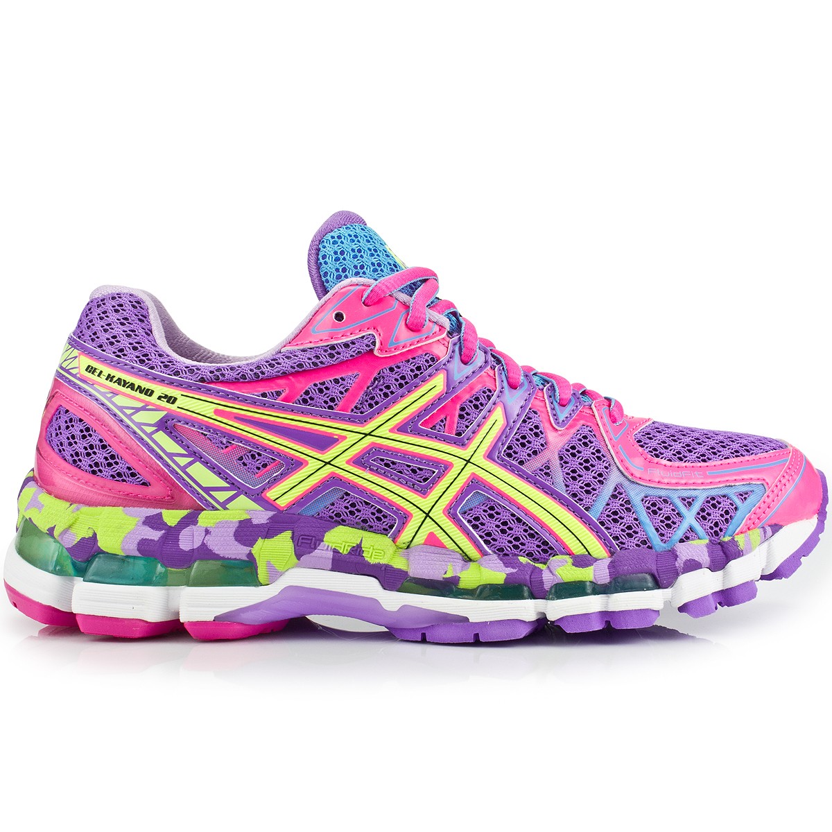tênis asics gel kayano 20 w t3n7n tênis asics gel kayano 20 w t3n7n