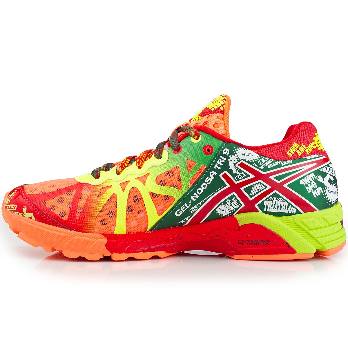 tênis asics gel noosa tri 9 cor laranja verde tênis asics gel noosa tri 9 cor laranja verde