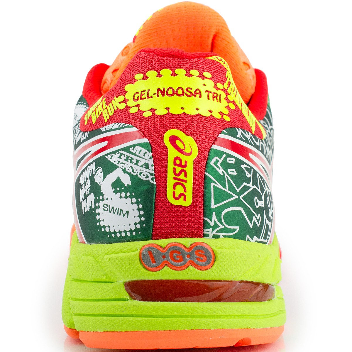 tênis asics gel noosa tri 9 cor laranja verde tênis asics gel noosa tri 9 cor laranja verde
