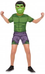 Fantasia com mascara - Hulk Fantasia com mascara - Hulk