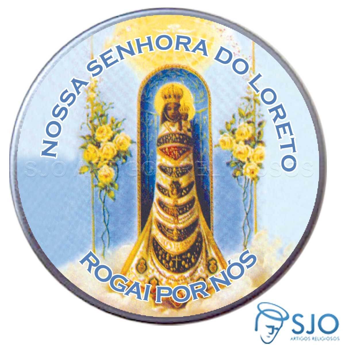 Latinha Personalizada de Nossa Senhora do Loreto | SJO Artigos